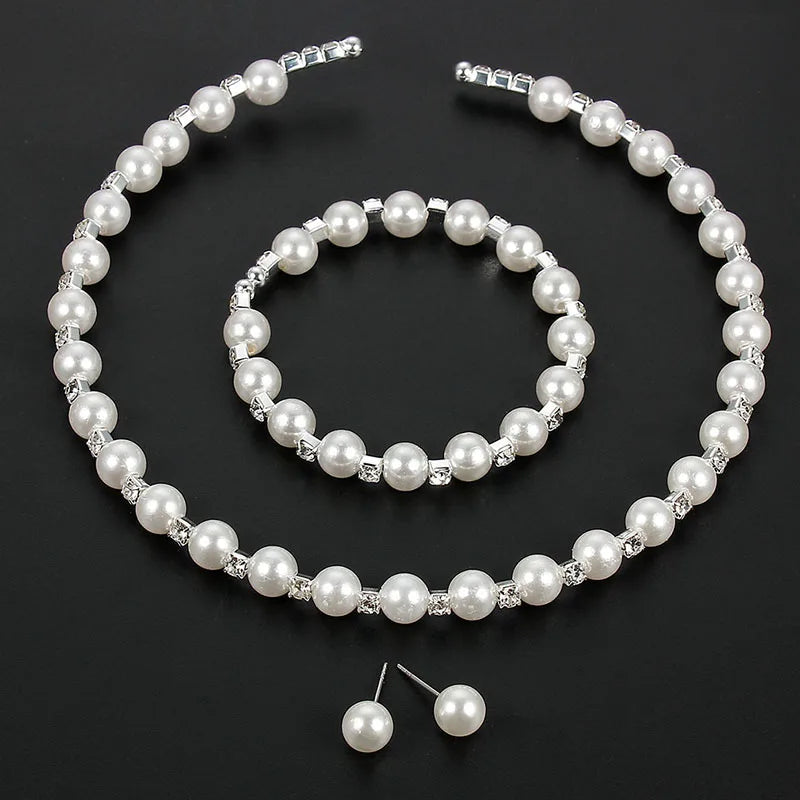Rhinestone Choker Necklaces Torques Collar Women Statement Jewelry