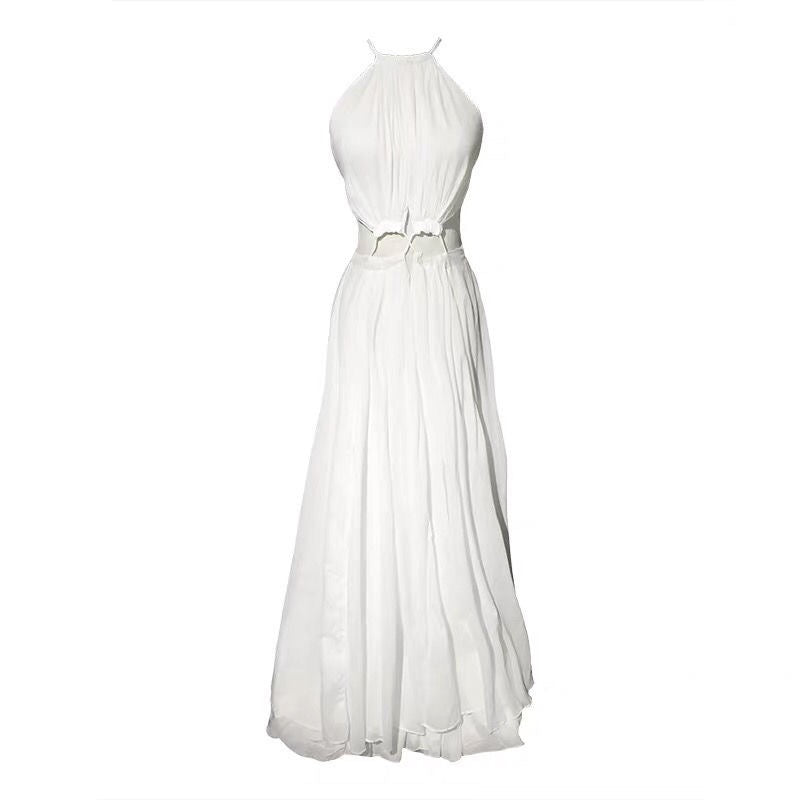 Elegant Summer Travel Seaside Vacation Beach Dress