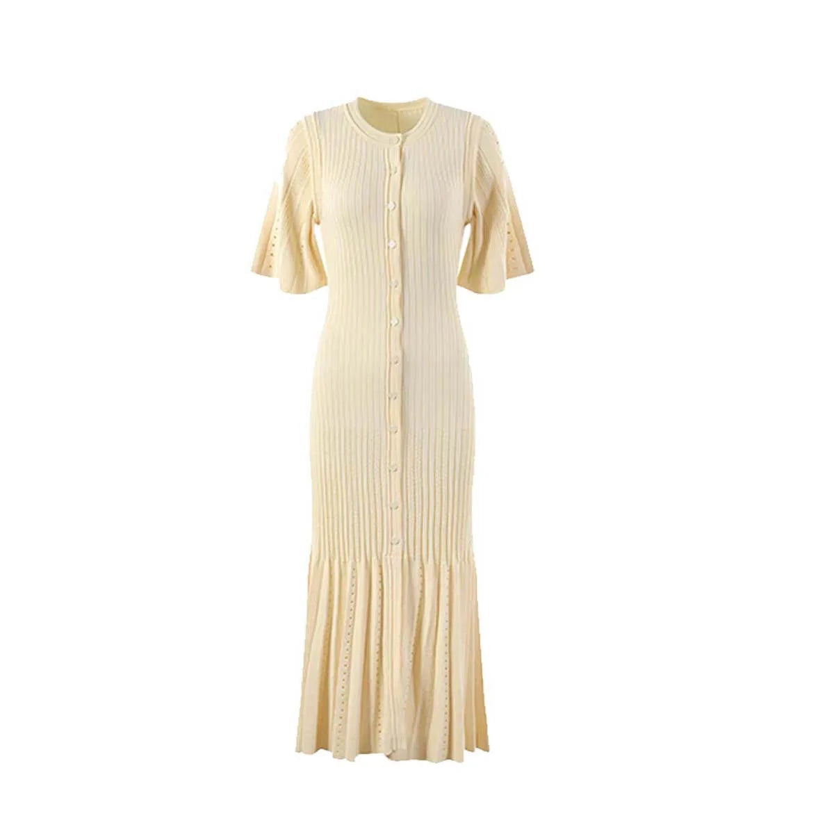 French Elegant Fragrance High-end Slimming Knitted Mermaid Dress Knit Dress