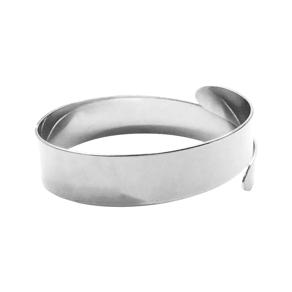 Round Chain Charms Cuff Bracelet For Women
