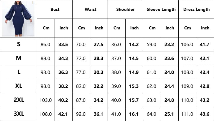 Elegant Office Dress fro Women Professional Full Sleeve Turn Down Collar Beaded Sheath Package Hips Mid Calf Formal Work Dress