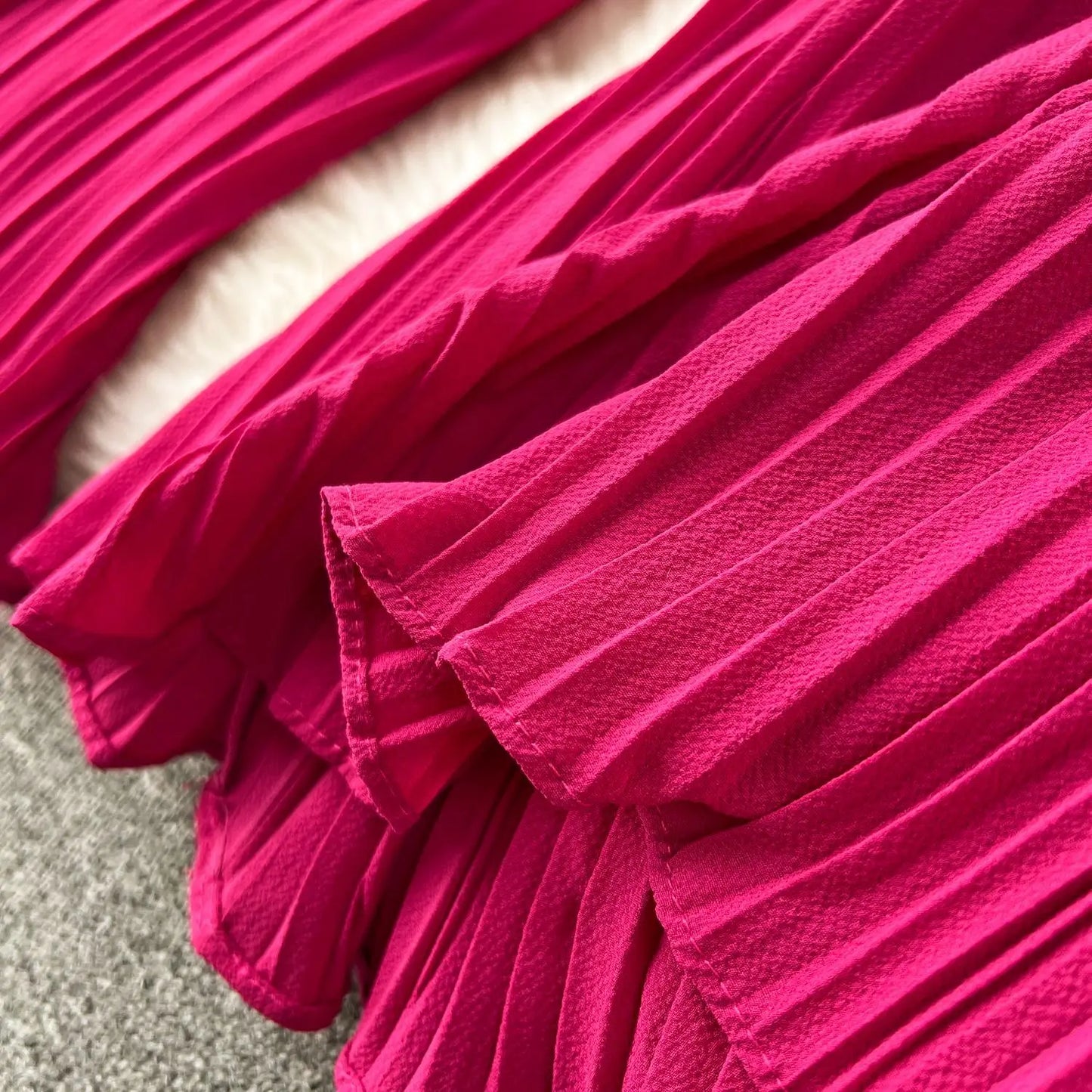 Women Long Pants Wide Leg Pant Solid Loose Casual Lace Up Tight High Waist Capris Regular Pleated Trousers