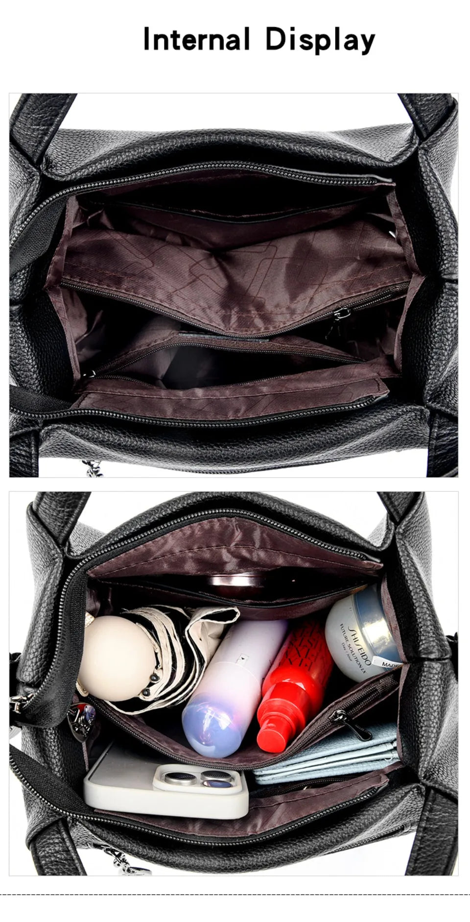 Genuine Tote Bag Leather Luxury Handbag High Quality Ladies Crossbody Handbag