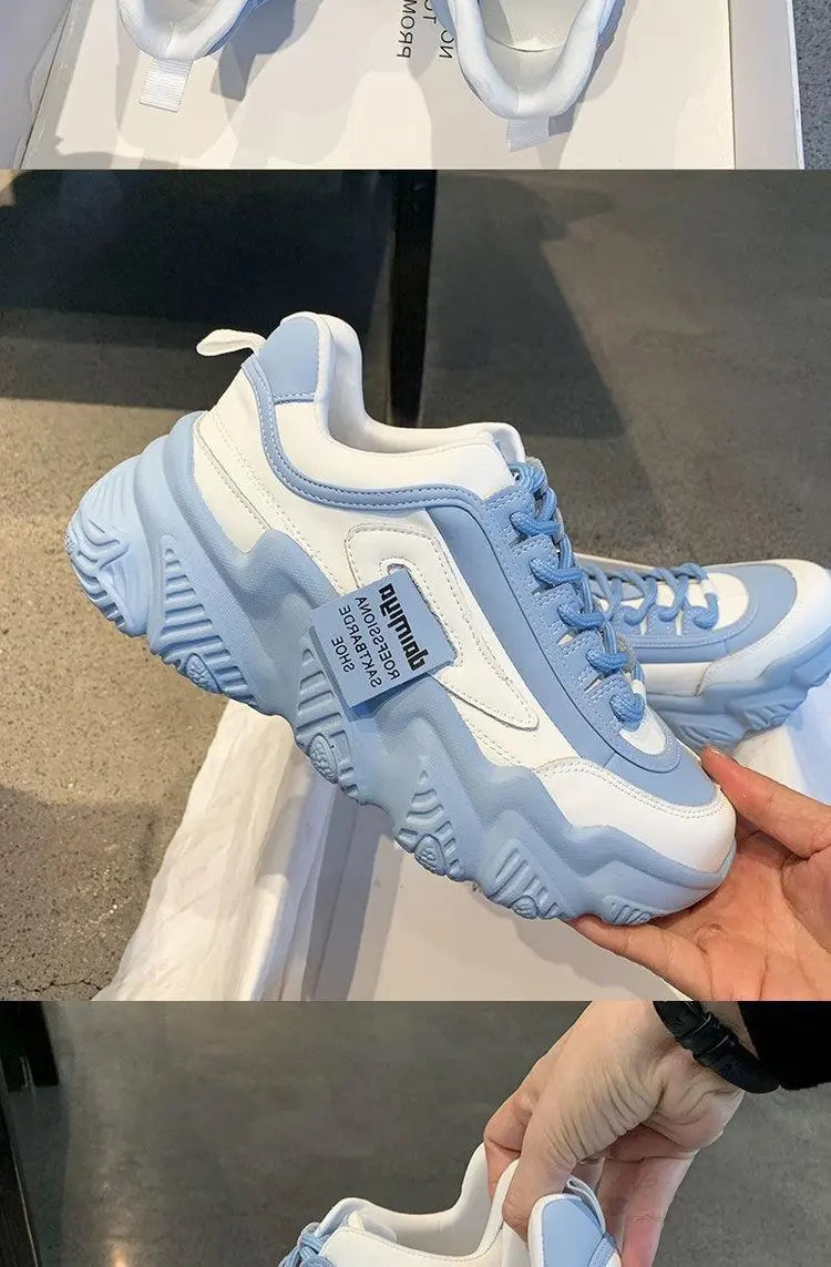 Women Sneakers Casual Sneakers Women Comfortable Soft Bottom Lace Up Female Shoes