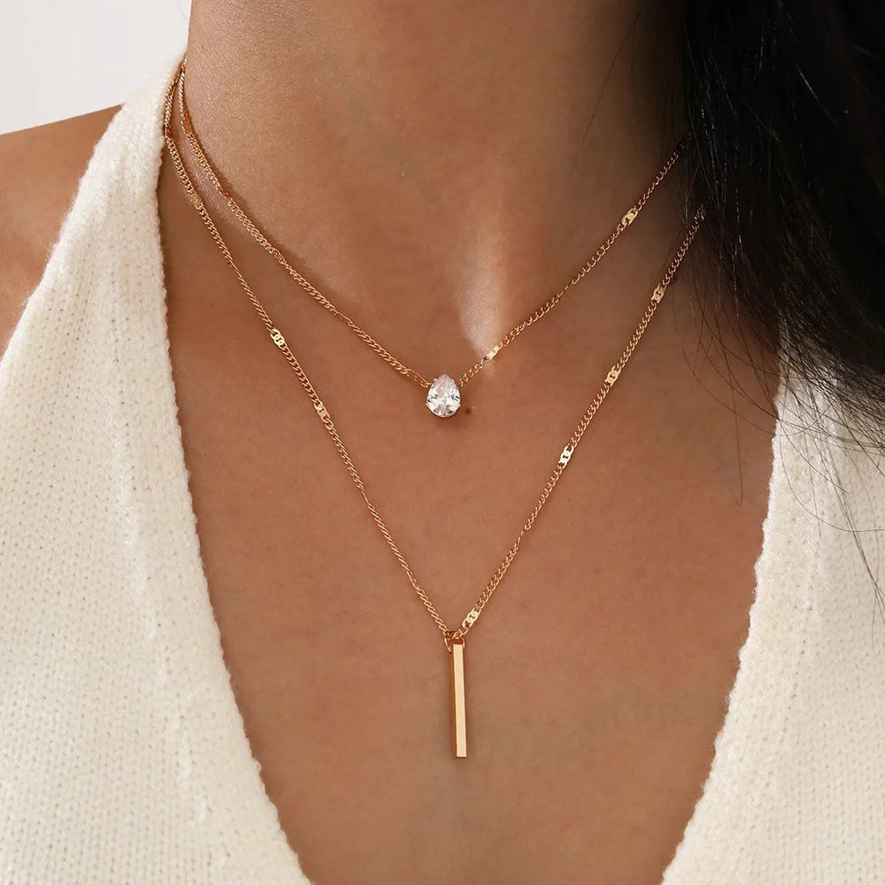 Pearl Adjustable Chain Necklace for women