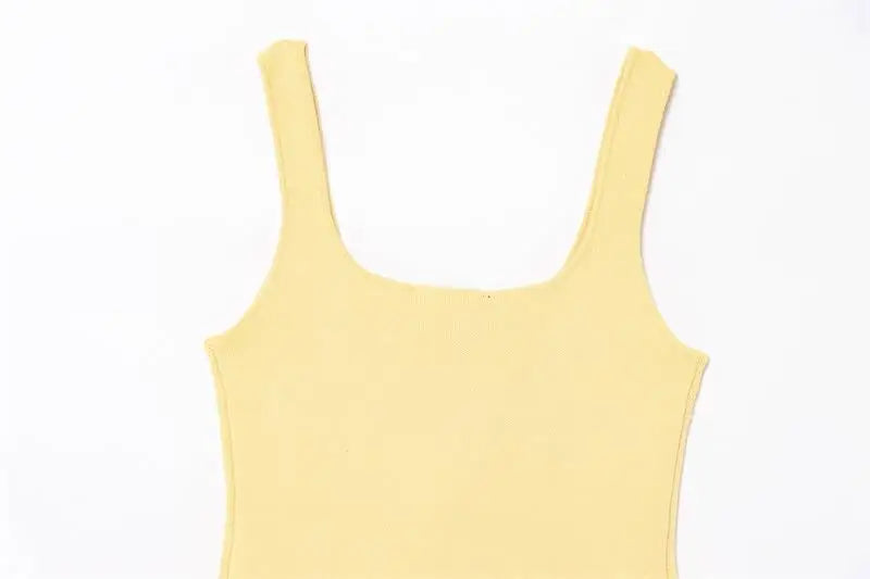 Chic Elastic Top Slim Elegant Knitted Women's Tops