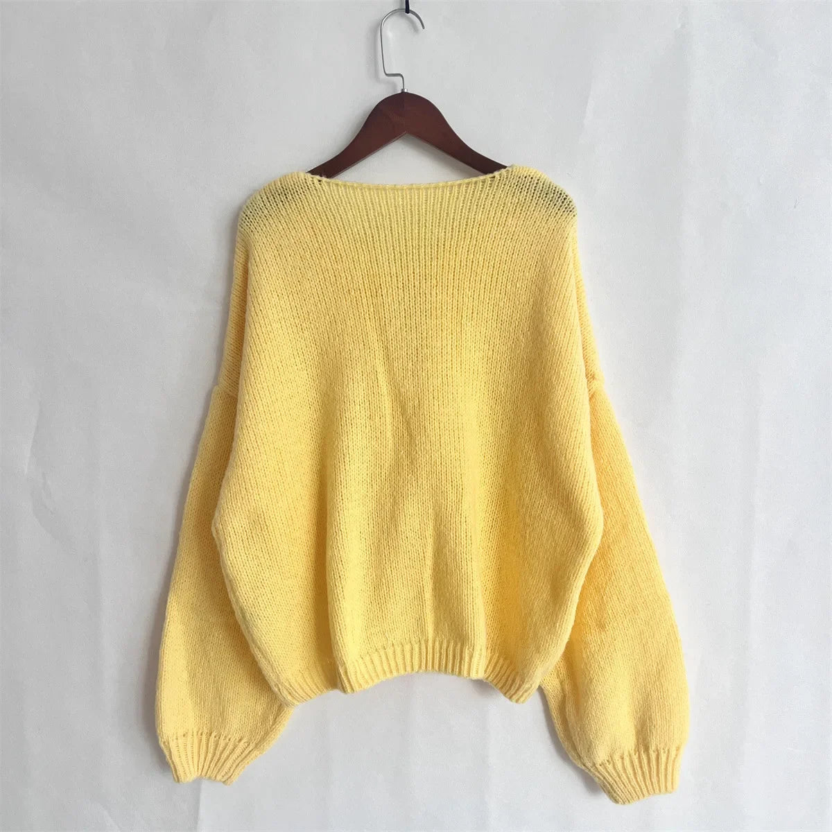 Elegant Knitted Cardigan Sweater Women's Lace up Cardigan