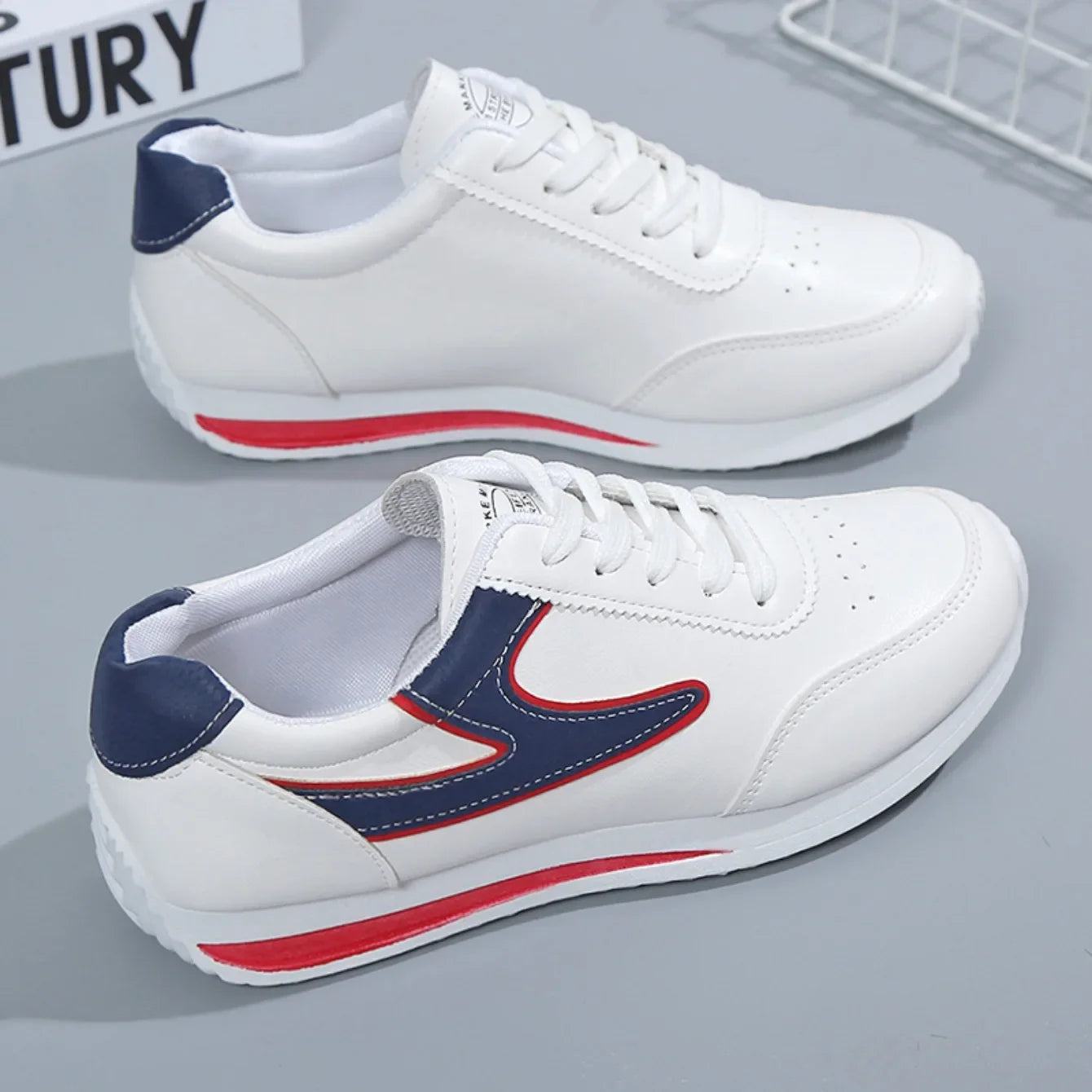 Causal Sneakers Summer Designer Shoes for Women Breathable Lace Up Sports Shoes