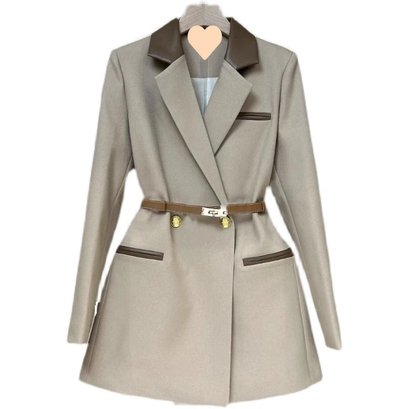 Elegant Women Office Blazer Coat Ladies Casual Slim Suit Outwear