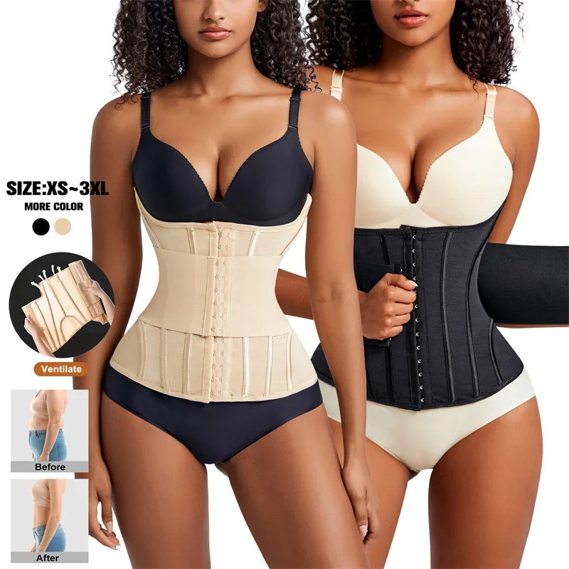 Waist Trainer Corset Women Binders Shaper Tummy Wrap Body Shapewear Slimming Belt Flat Belly Workout Women Shaper Slimming
