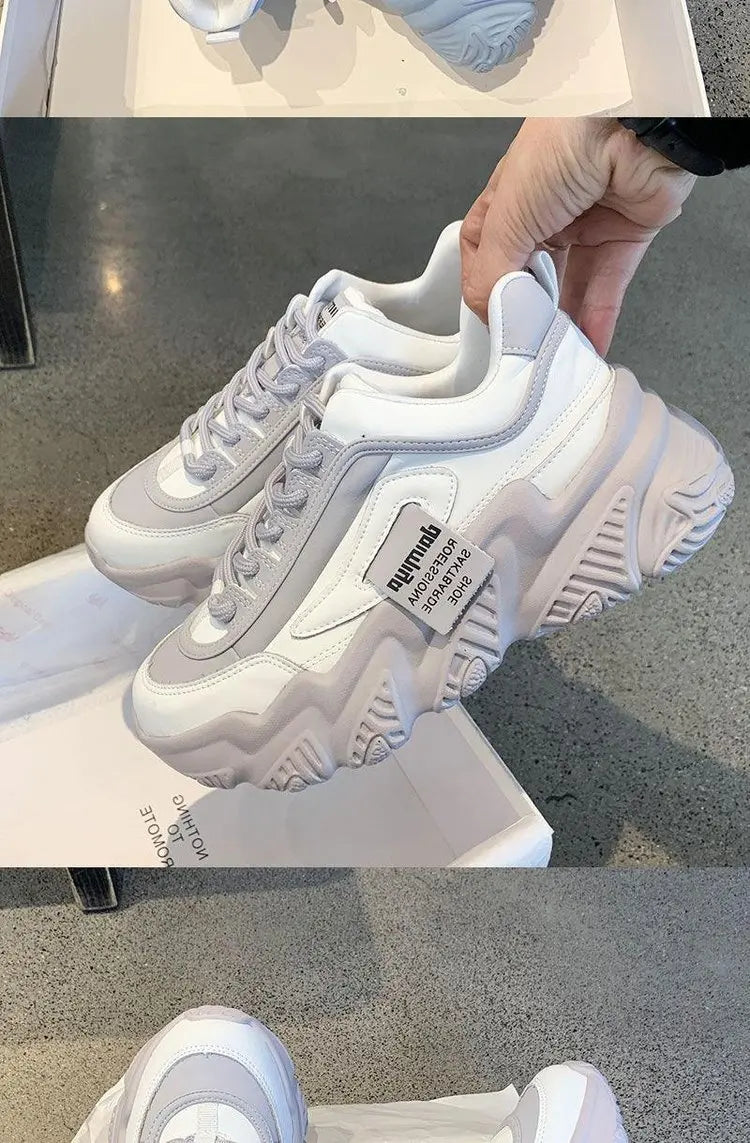 Women Sneakers Casual Sneakers Women Comfortable Soft Bottom Lace Up Female Shoes