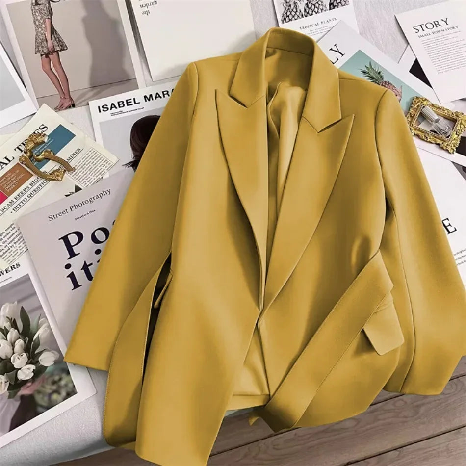 Blazer for Women Office Blazers Loose Fit Women Clothing Coats Women's Jacket