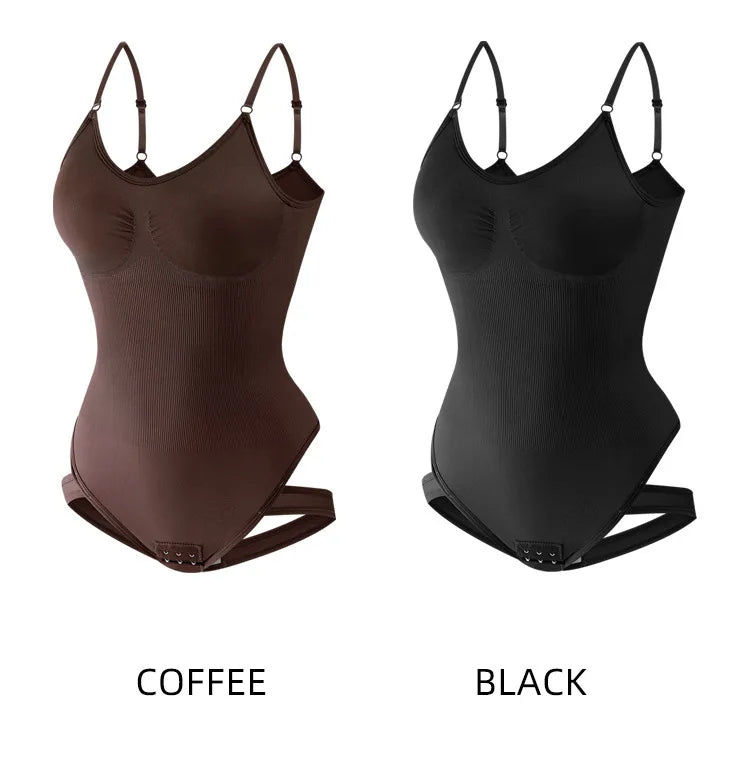 Women Bodysuit Shapewear Tummy Control Fajas Body Shaper Waist Trainer