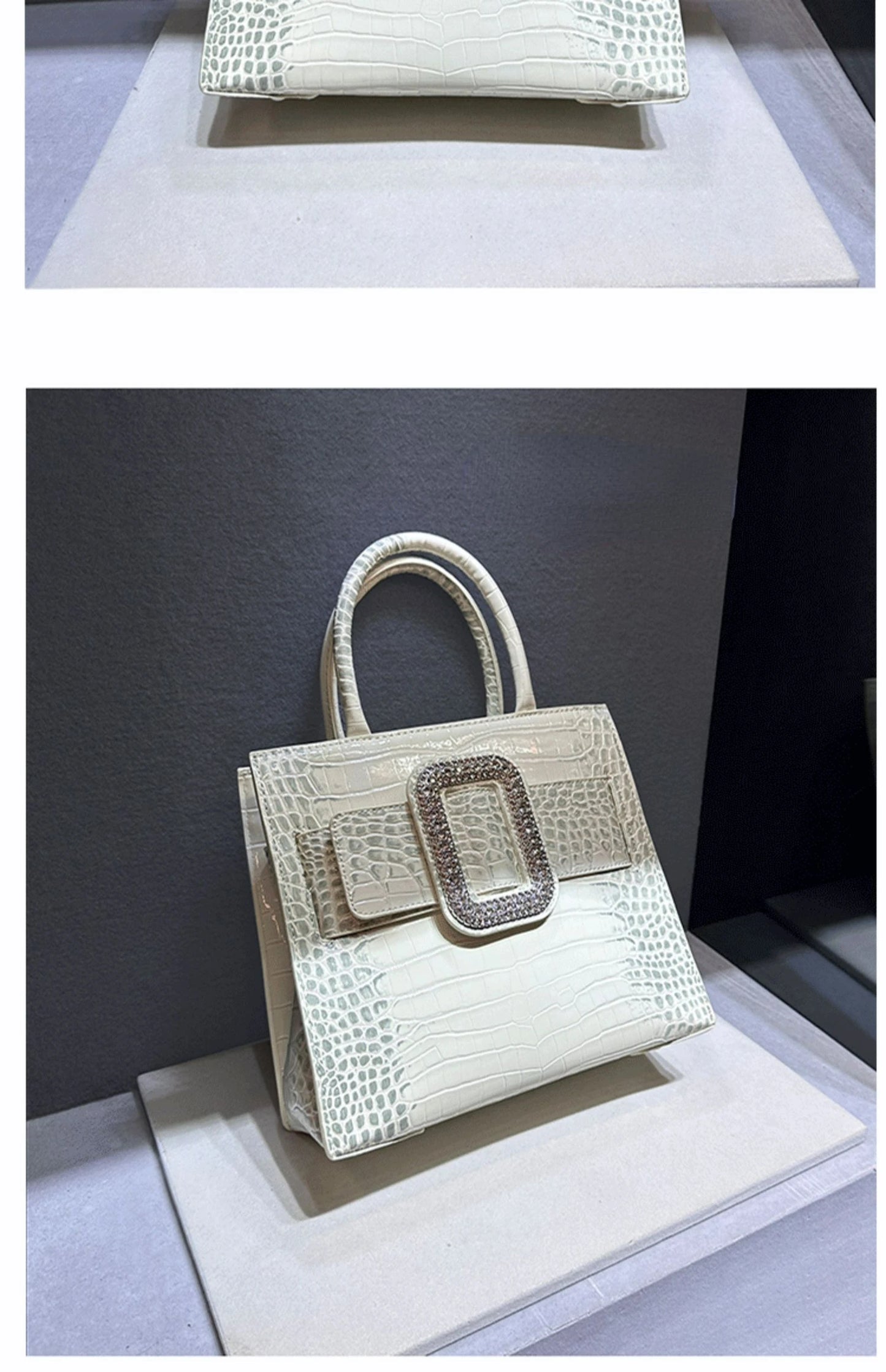 High Quality Crocodile Leather Handbag for Women Shoulder Crossbody Bag