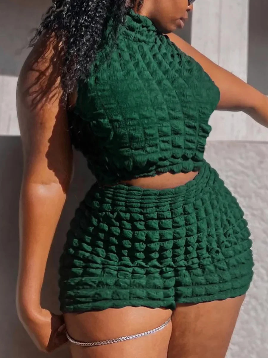 2 Piece Women Sets 2025 New Arrival Summer Matching Sets Print Two Pieces Sets