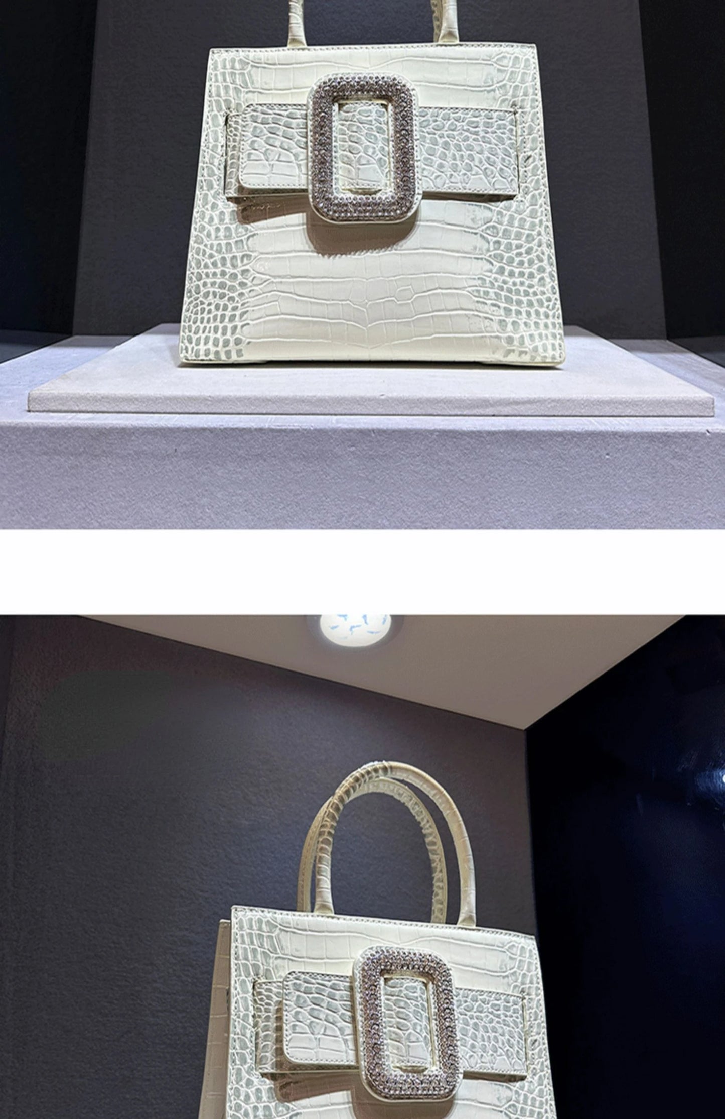 High Quality Crocodile Leather Handbag for Women Shoulder Crossbody Bag