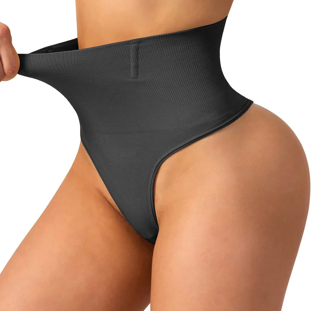 Seamless Thong Shapewear for Women Tummy Control Body Shaper Panties Girdle High Waist Briefs