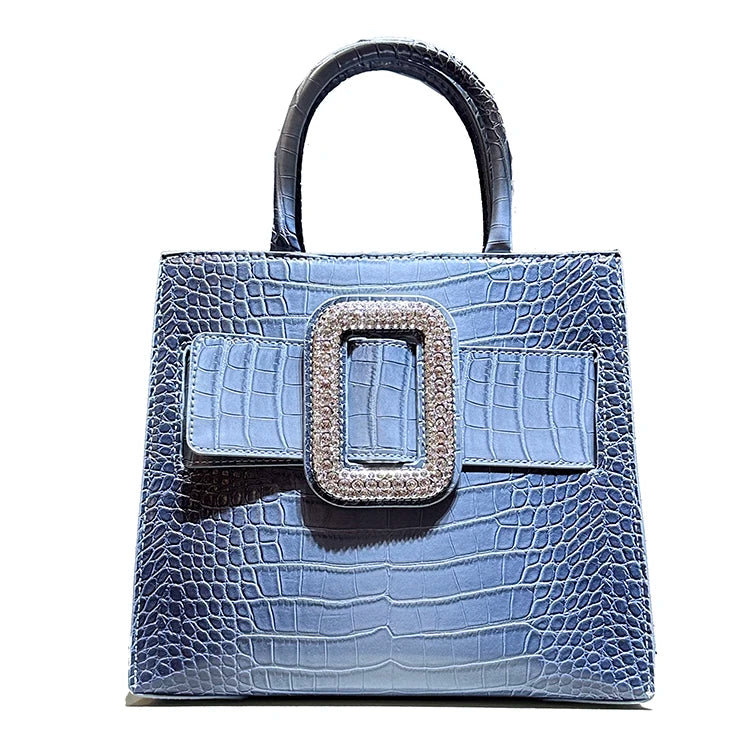 High Quality Crocodile Leather Handbag for Women Shoulder Crossbody Bag