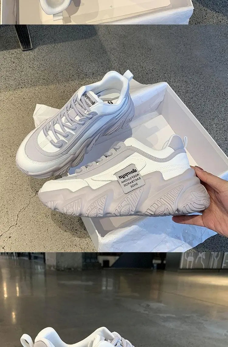 Women Sneakers Casual Sneakers Women Comfortable Soft Bottom Lace Up Female Shoes