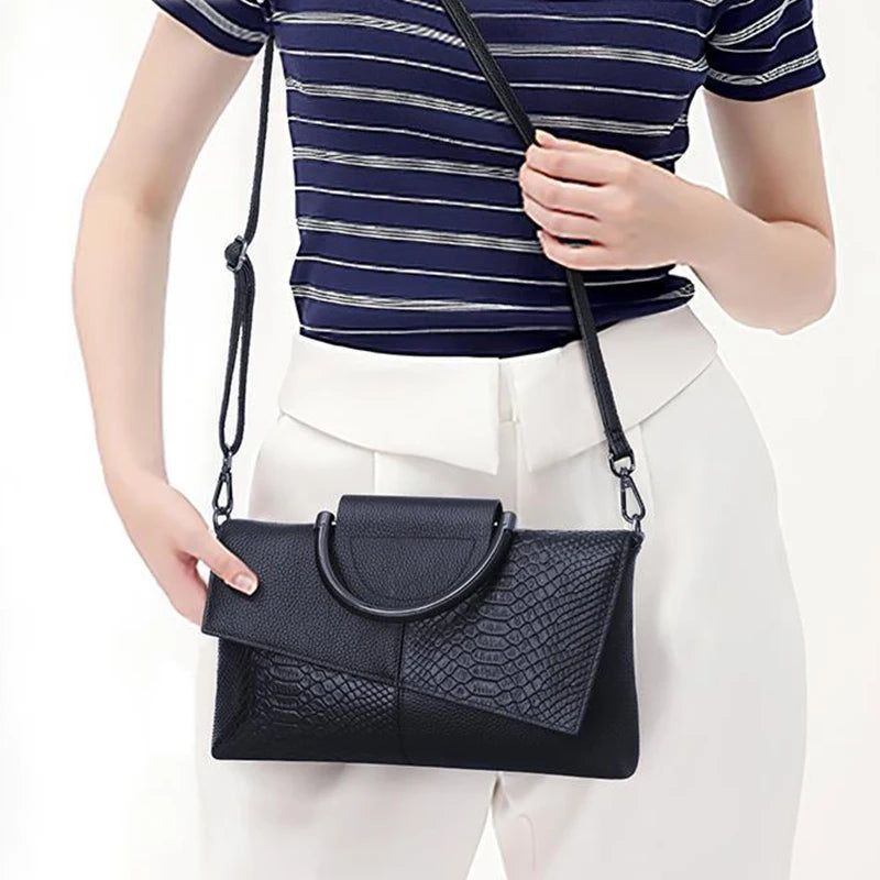High Quality Soft PU Leather Handbag Women Luxury Purses