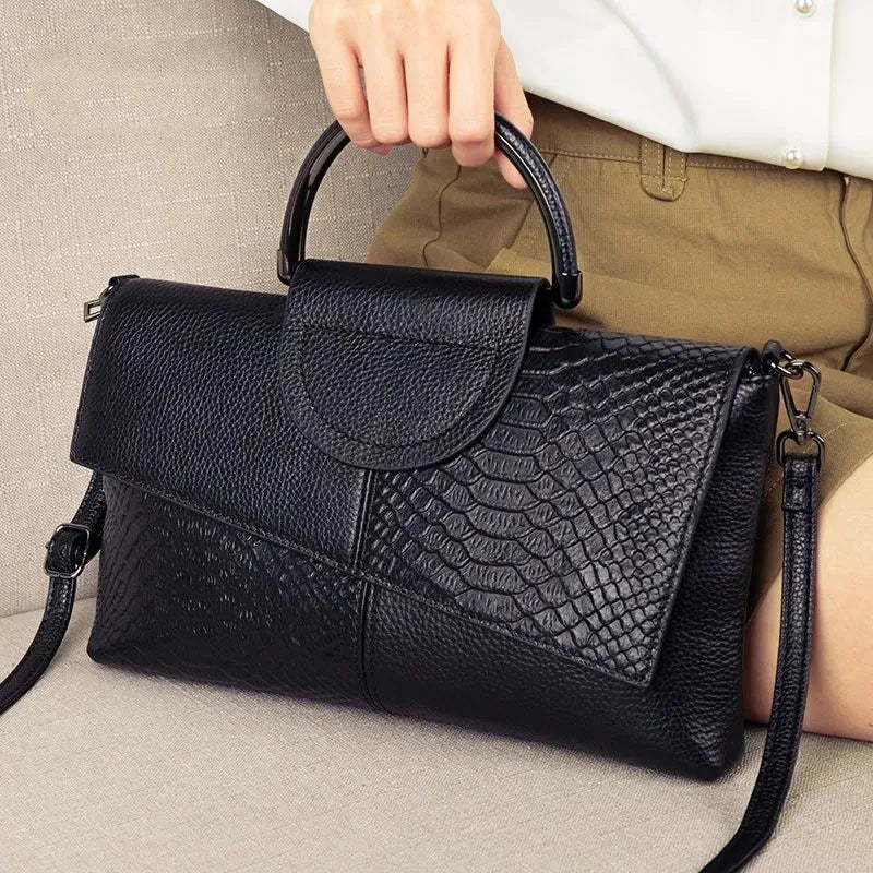 High Quality Soft PU Leather Handbag Women Luxury Purses