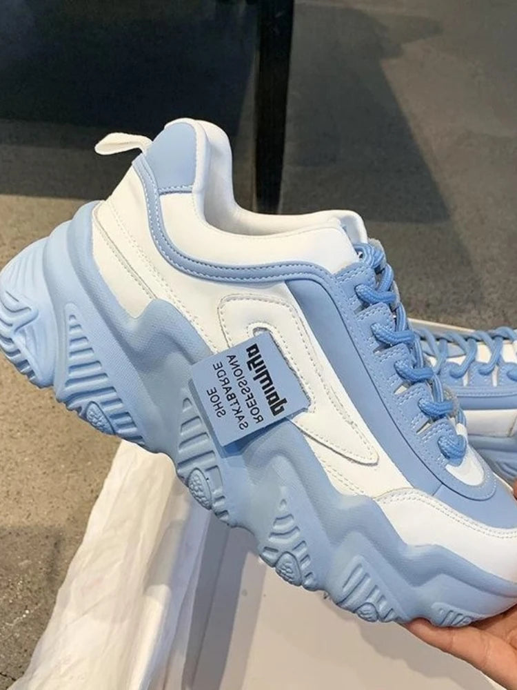 Women Sneakers Casual Sneakers Women Comfortable Soft Bottom Lace Up Female Shoes