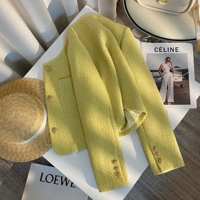 Women Spring Outwear Cardigan Tops Causal Fashion Short Jacket