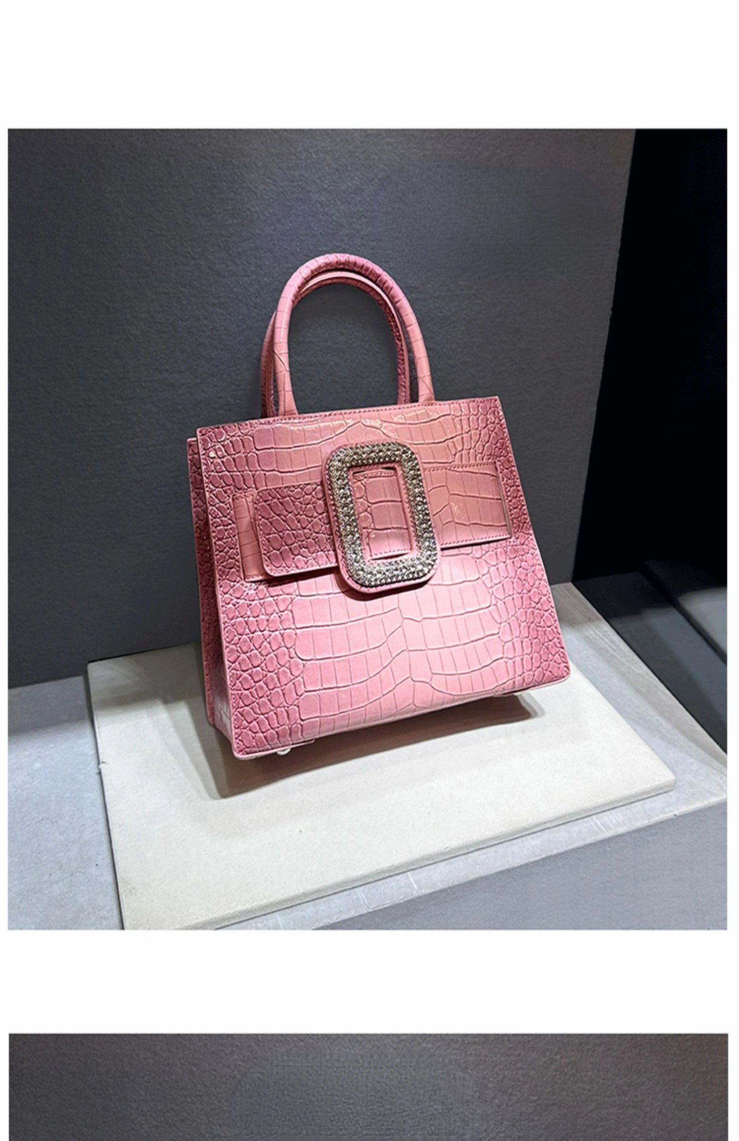 High Quality Crocodile Leather Handbag for Women Shoulder Crossbody Bag