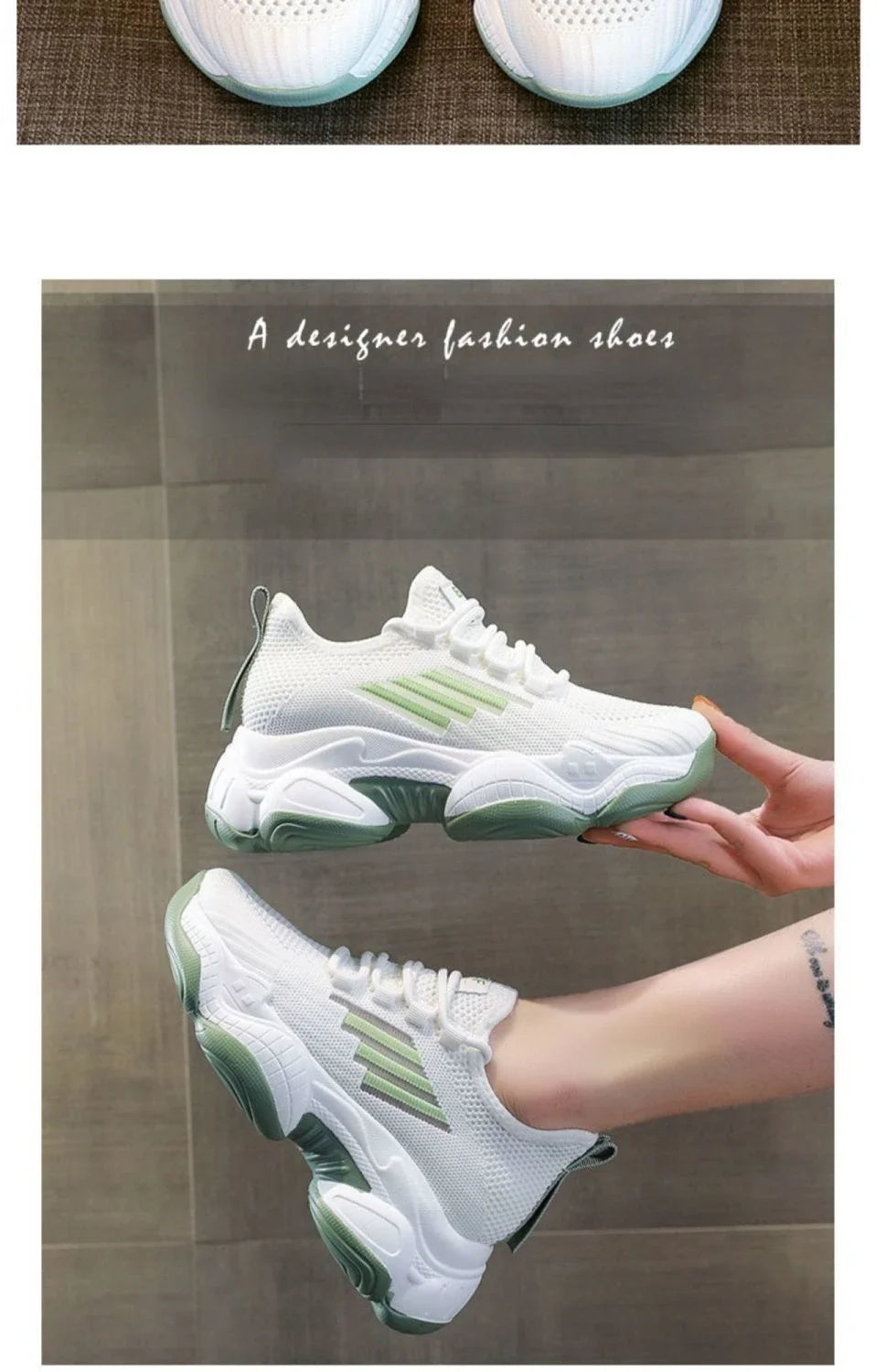 Women Fashion Sneakers Spring Summer New Comfortable Running Shoes Tennis Sneakers Lightweight