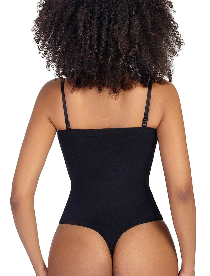 Womens Bodysuit Tummy Control Shapewear Thong Seamless Slimming Compression Body Shaper