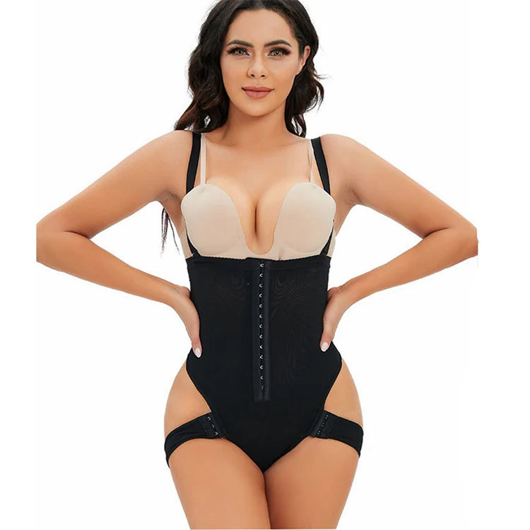 High Waist Abdomen Butt Lifter Booty Lift Seamless Shapewear Body Shaper