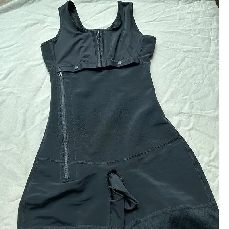 Post Surgery Shapewear High Compression Short Girdle with Brooches Bust for Daily and Post-Surgical Slimming