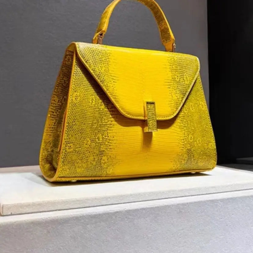 High Quality Lizard-print Handbag Women's Shoulder Crossbody Bag