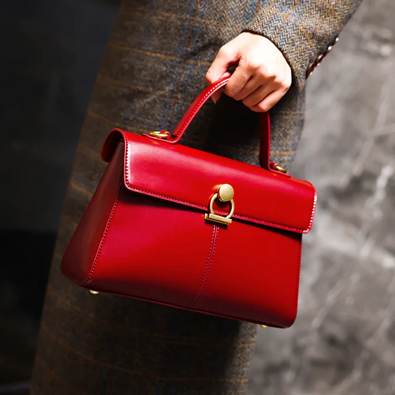Square Bag Women's Handbag High Quality Single Shoulder Crossbody Bag