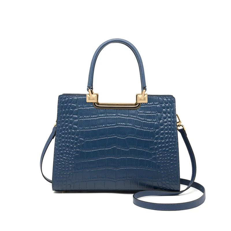 Women's Cow Leather Handbag Handmade Shoulder Bag