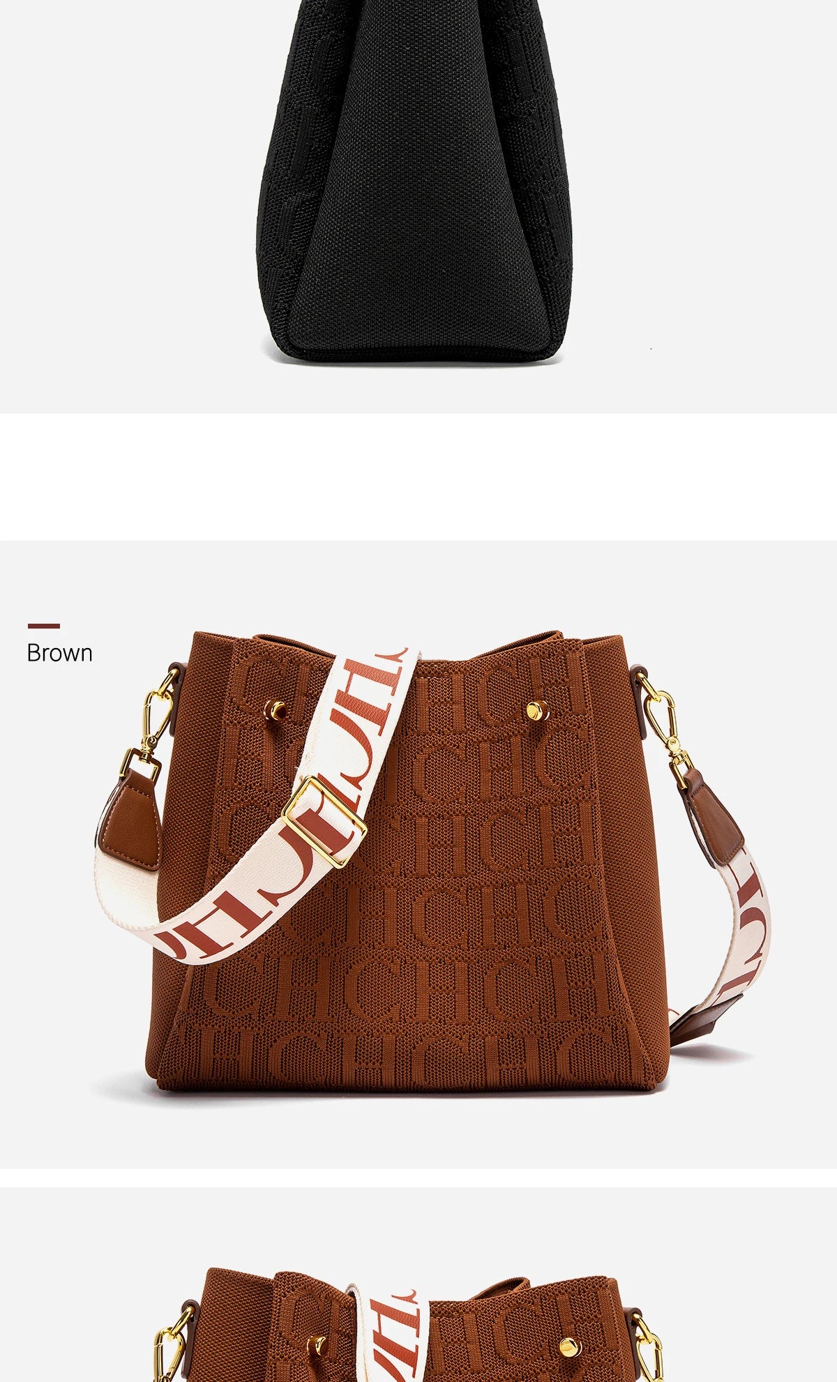 Crossbody Elegant Design Drawstring Design Women's Bag