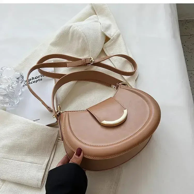 Armpit Shoulder Side Bags for Women Trend Leather Small Underarm Crossbody Handbags