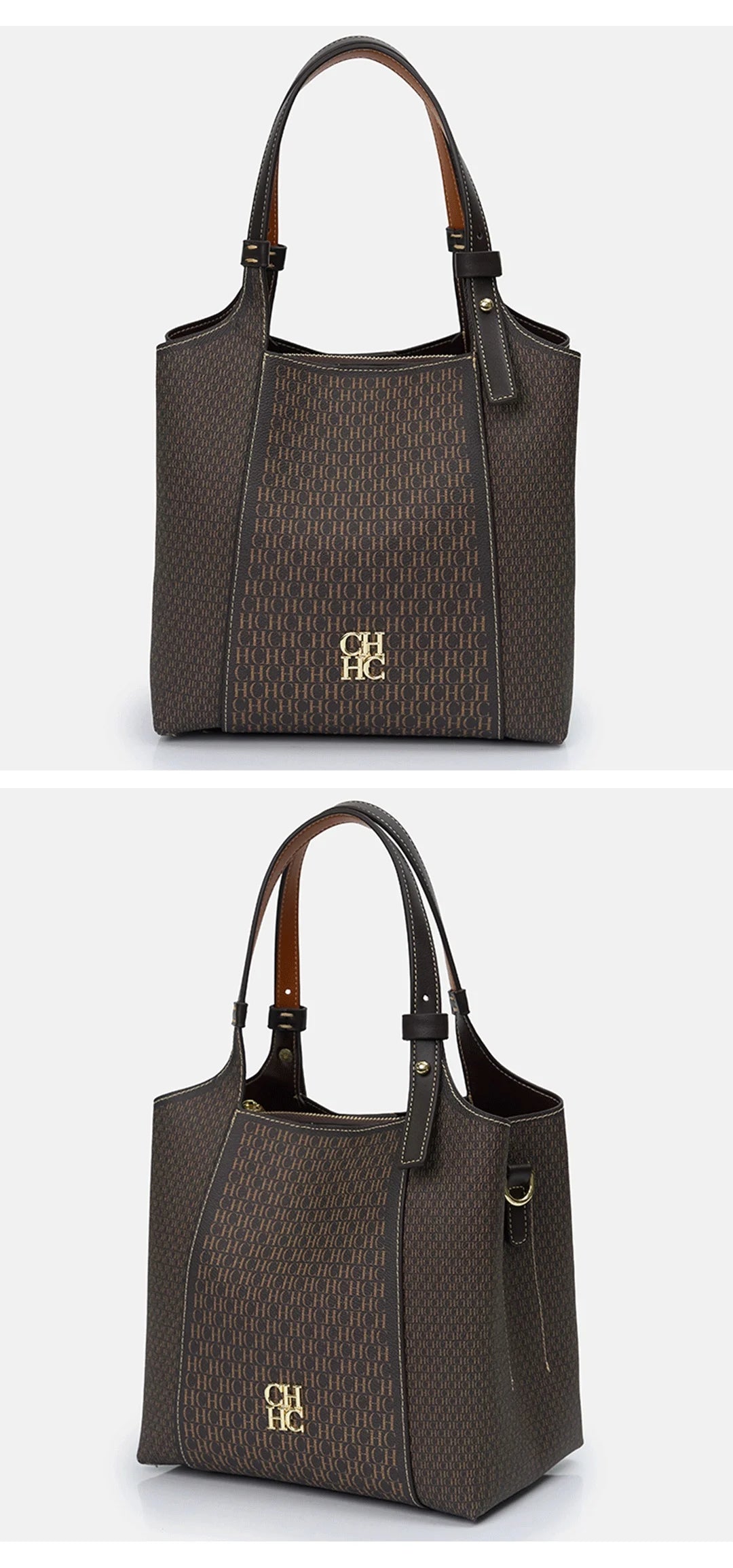 Luxury Brand Large Capacity Women's Tote Bag Multi-functional Letter Handbag
