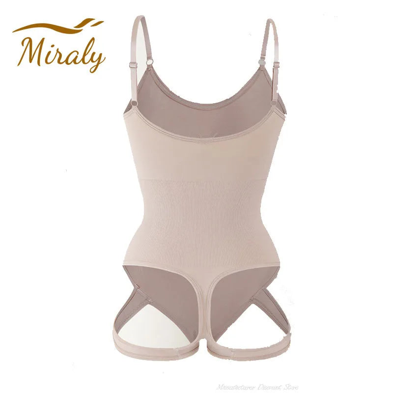 Women Bodysuit Shapewear Tummy Control Fajas Body Shaper Waist Trainer