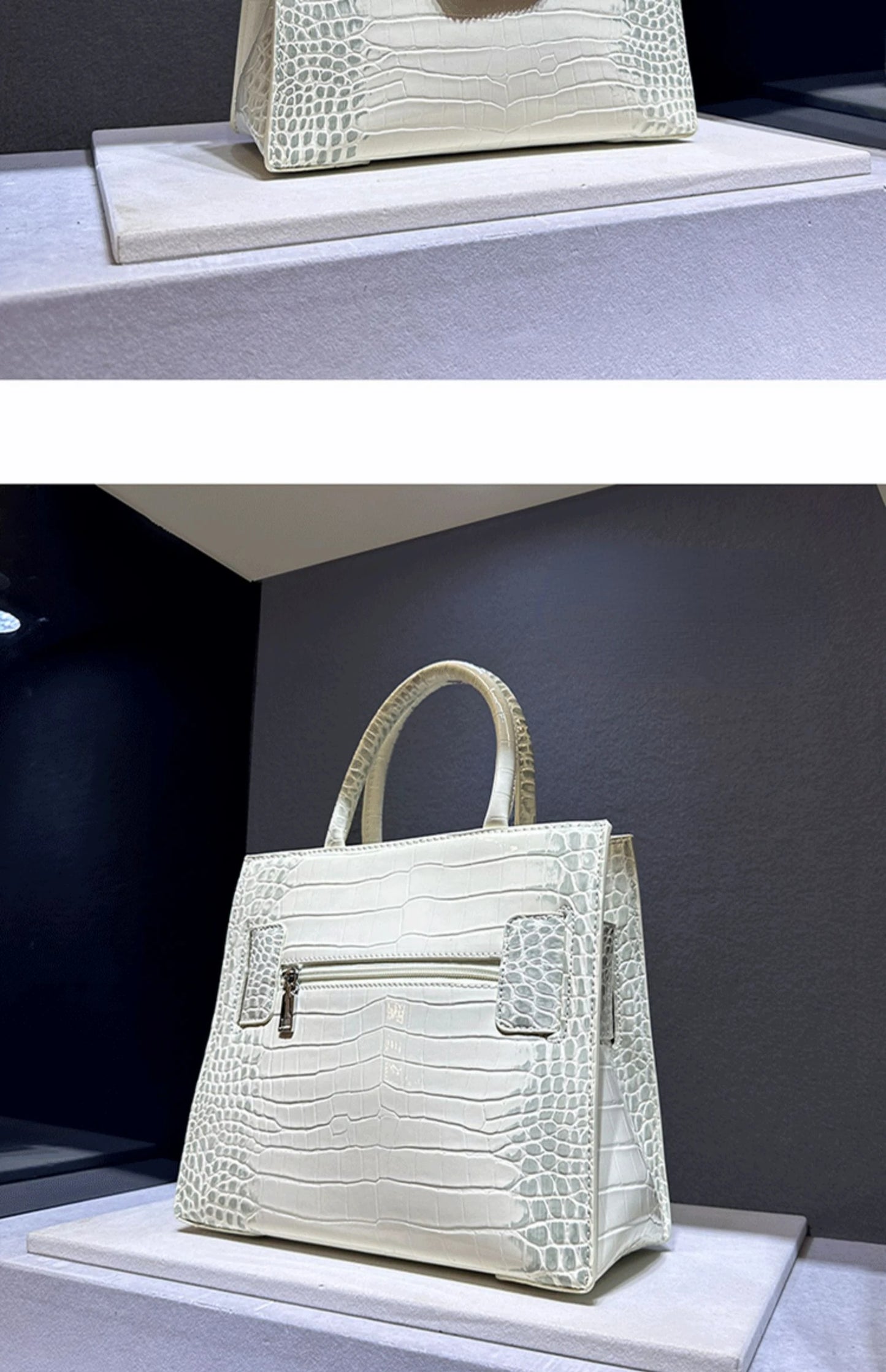 High Quality Crocodile Leather Handbag for Women Shoulder Crossbody Bag