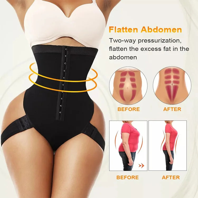 High Waist Abdomen Butt Lifter Booty Lift Seamless Shapewear Body Shaper