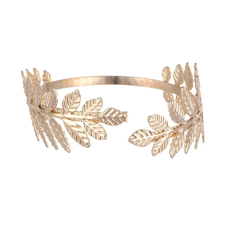Round Chain Charms Cuff Bracelet For Women