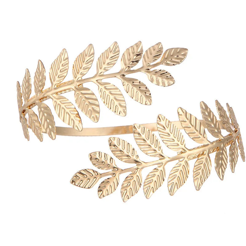 Round Chain Charms Cuff Bracelet For Women