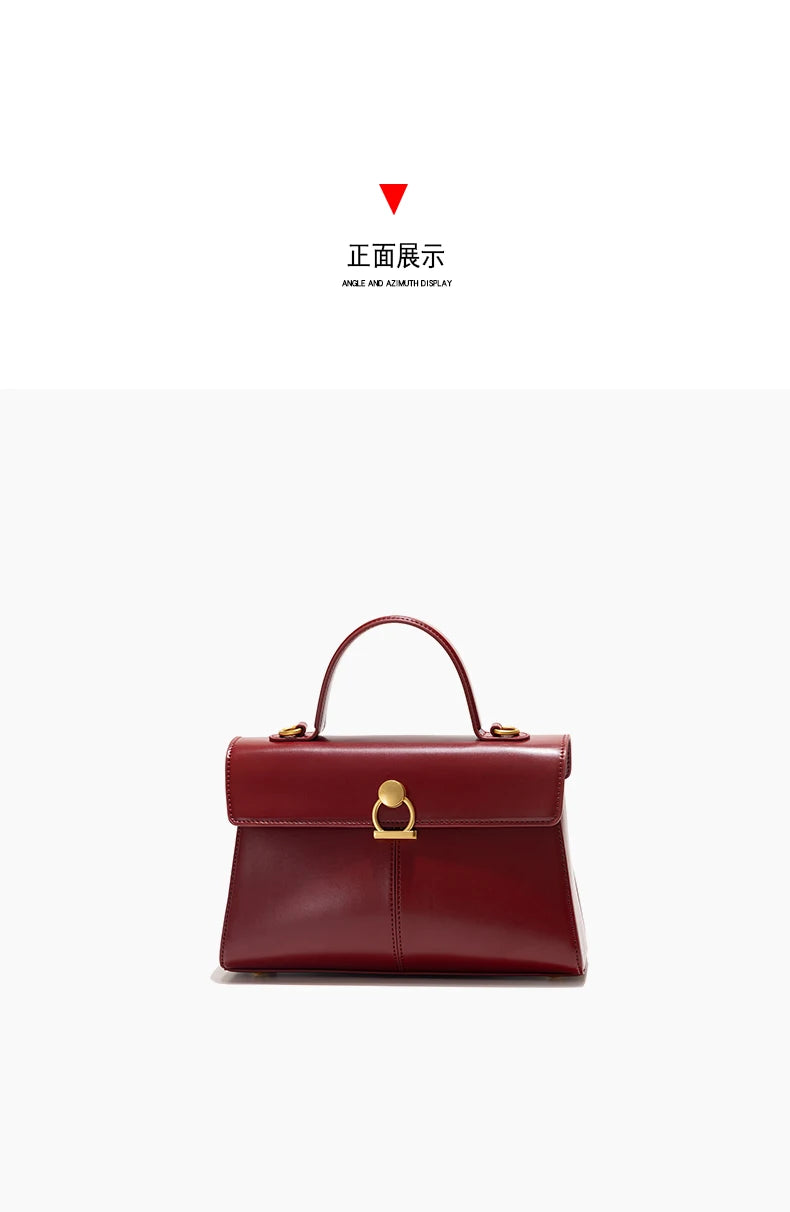 Square Bag Women's Handbag High Quality Single Shoulder Crossbody Bag