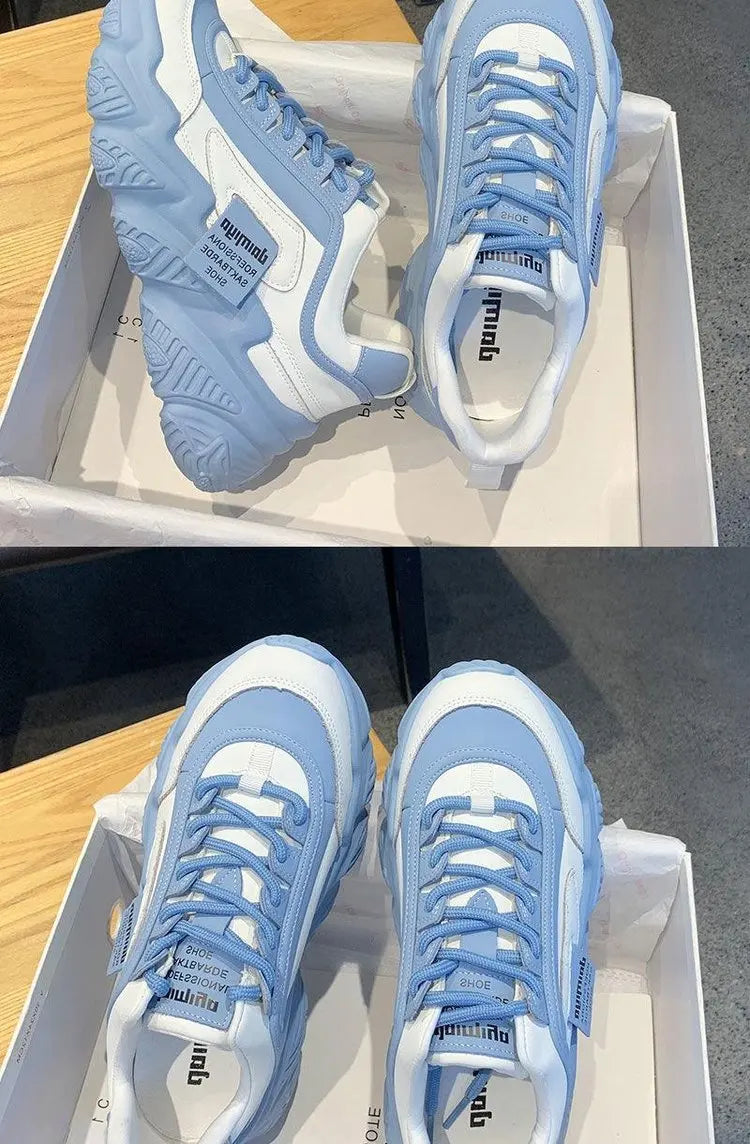 Women Sneakers Casual Sneakers Women Comfortable Soft Bottom Lace Up Female Shoes