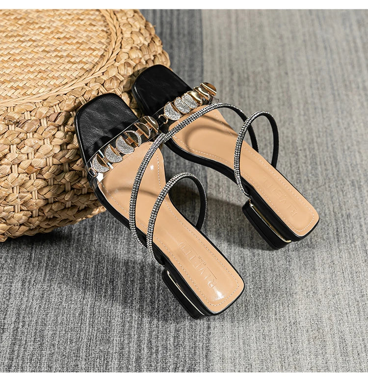 summer new women's flat slippers outdoor sandals casual flat shoes Stylish