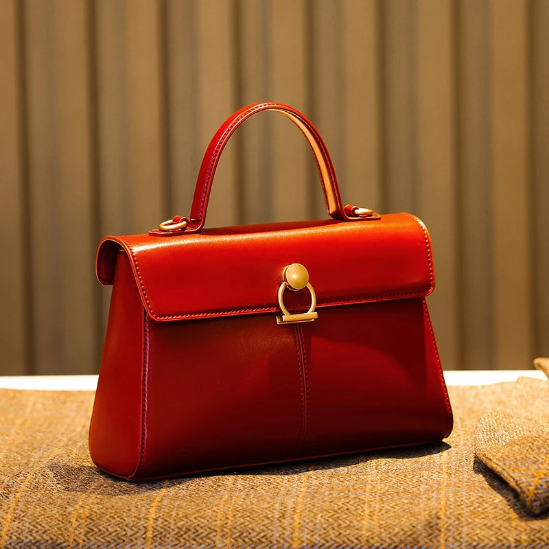 Square Bag Women's Handbag High Quality Single Shoulder Crossbody Bag