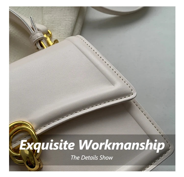 Scarf Bow Decor Lightweight Flap Bag, Business Casual Mini Women's Shoulder Bag