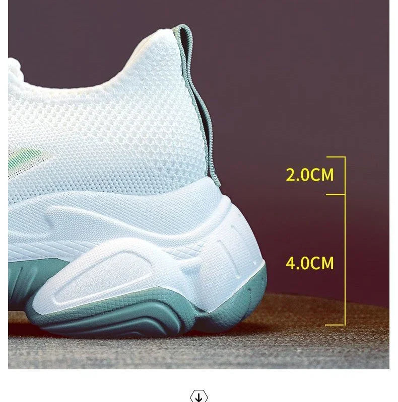 Women Fashion Sneakers Spring Summer New Comfortable Running Shoes Tennis Sneakers Lightweight
