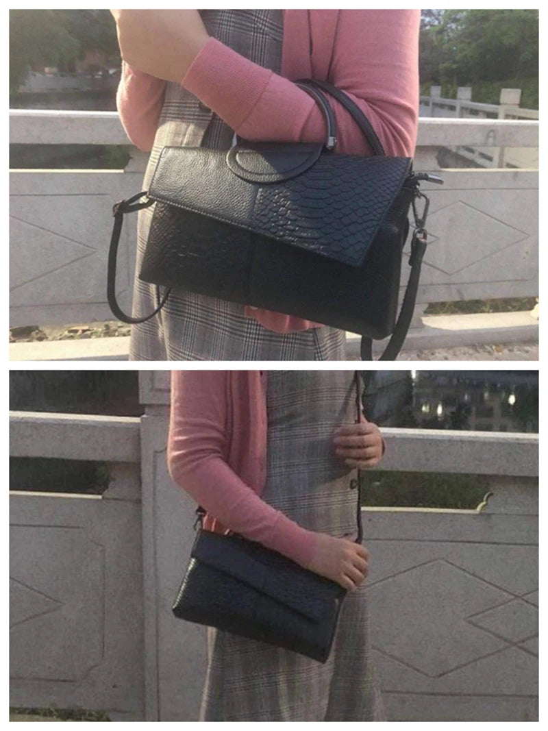 High Quality Soft PU Leather Handbag Women Luxury Purses